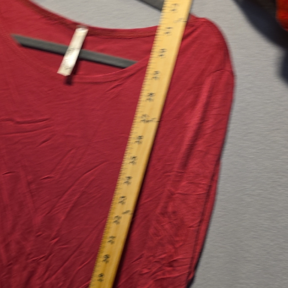 Womens Raspberry Tunic Top Size XL NWOT - Picture 6 of 7